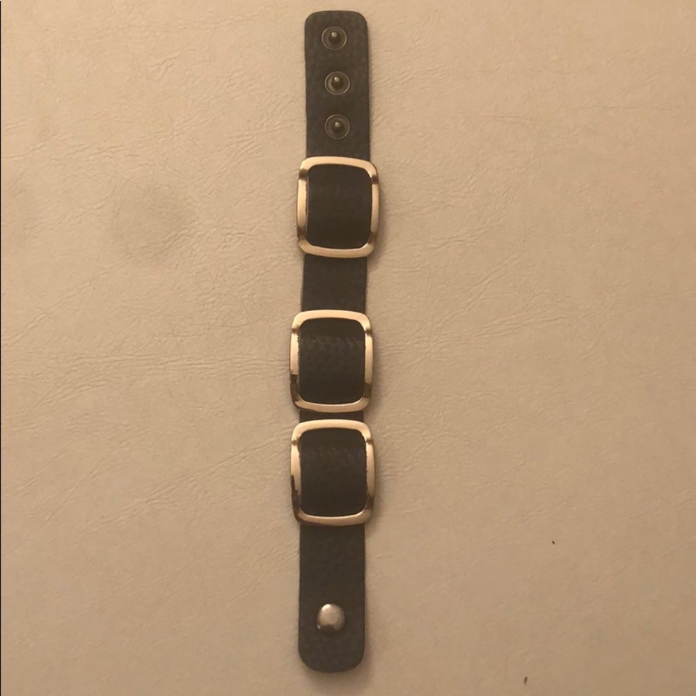 Black and gold bracelet